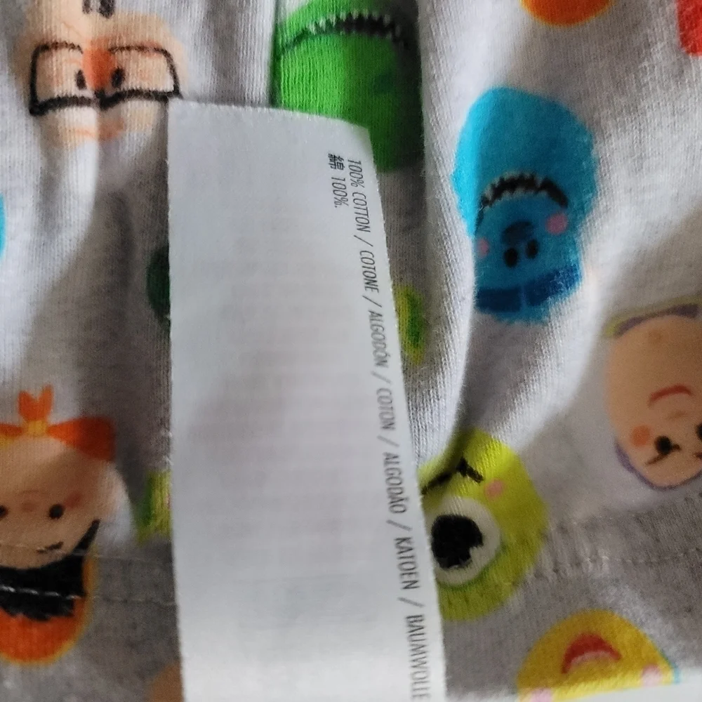 Disney Baby 18-24 Months Pixar Character Pajama Long Sleeve Pants Set